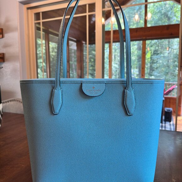 kate spade Handbags - Kate Spade Lori Large Tote Top Zip - Fountain Blue WKR00231